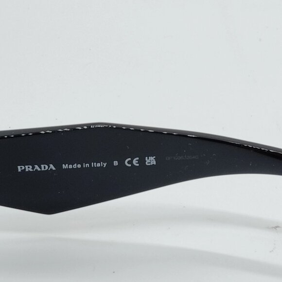 Authentic Prada Sunglasses SPR 17W F Men's Black mn388-120825 - Picture 9 of 9